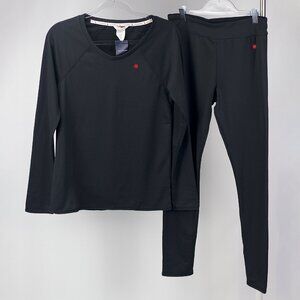 FLEECE LINED BASE LAYER | THERMAL TOP & PANT SET PAJAMA